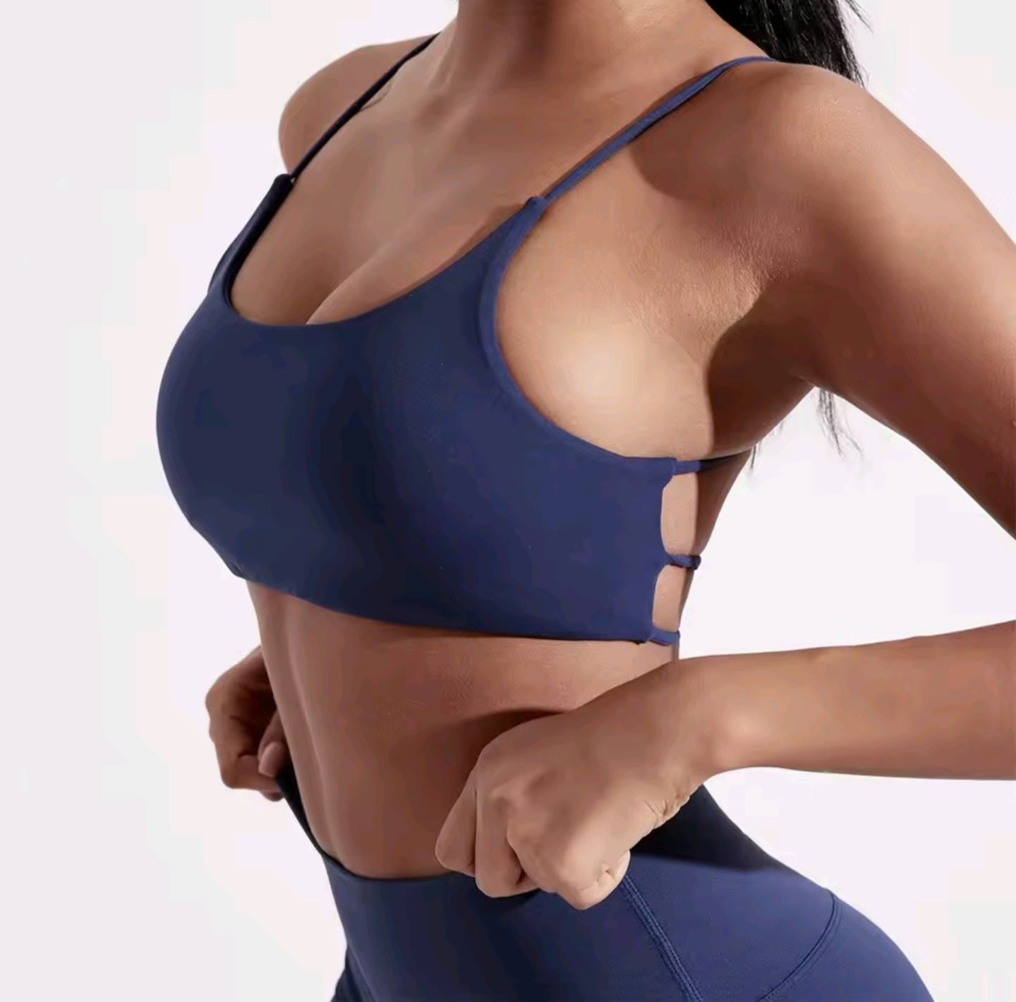 Top Sujetador Azul Marino