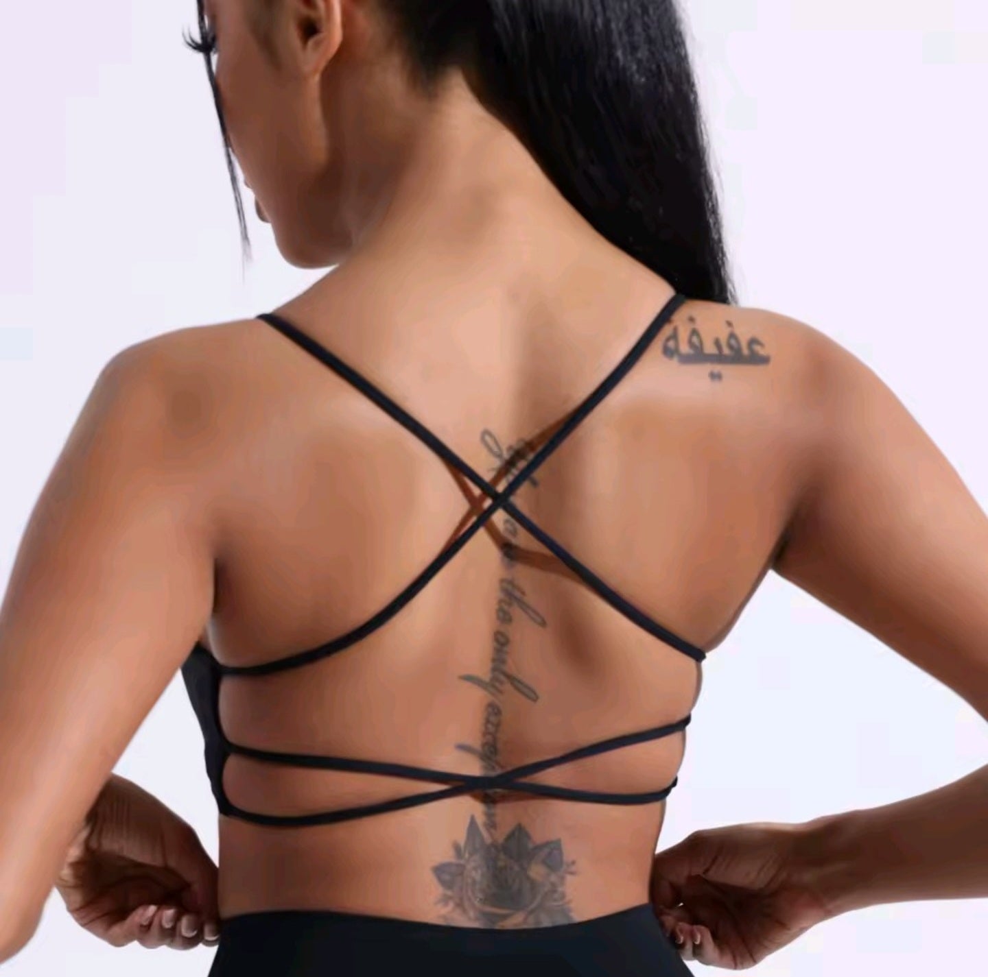 Top Sujetador Negro