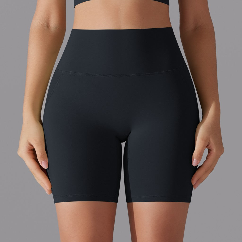 Short Deportivo Negro Sin Push Up