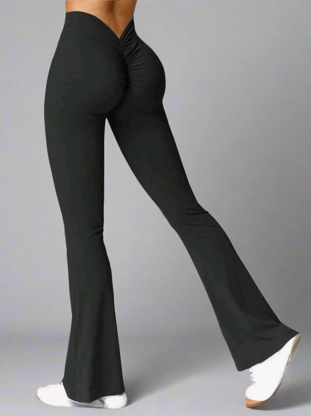 Leggings Acampanadas Negro Corte V