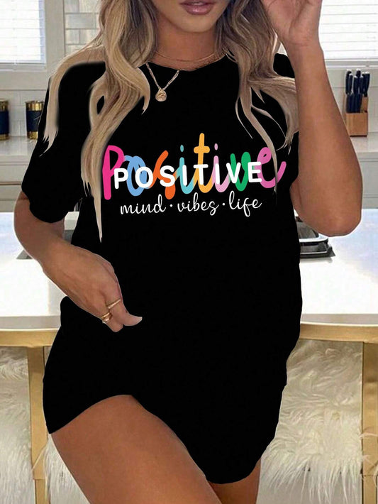 Camiseta Oversize Positive