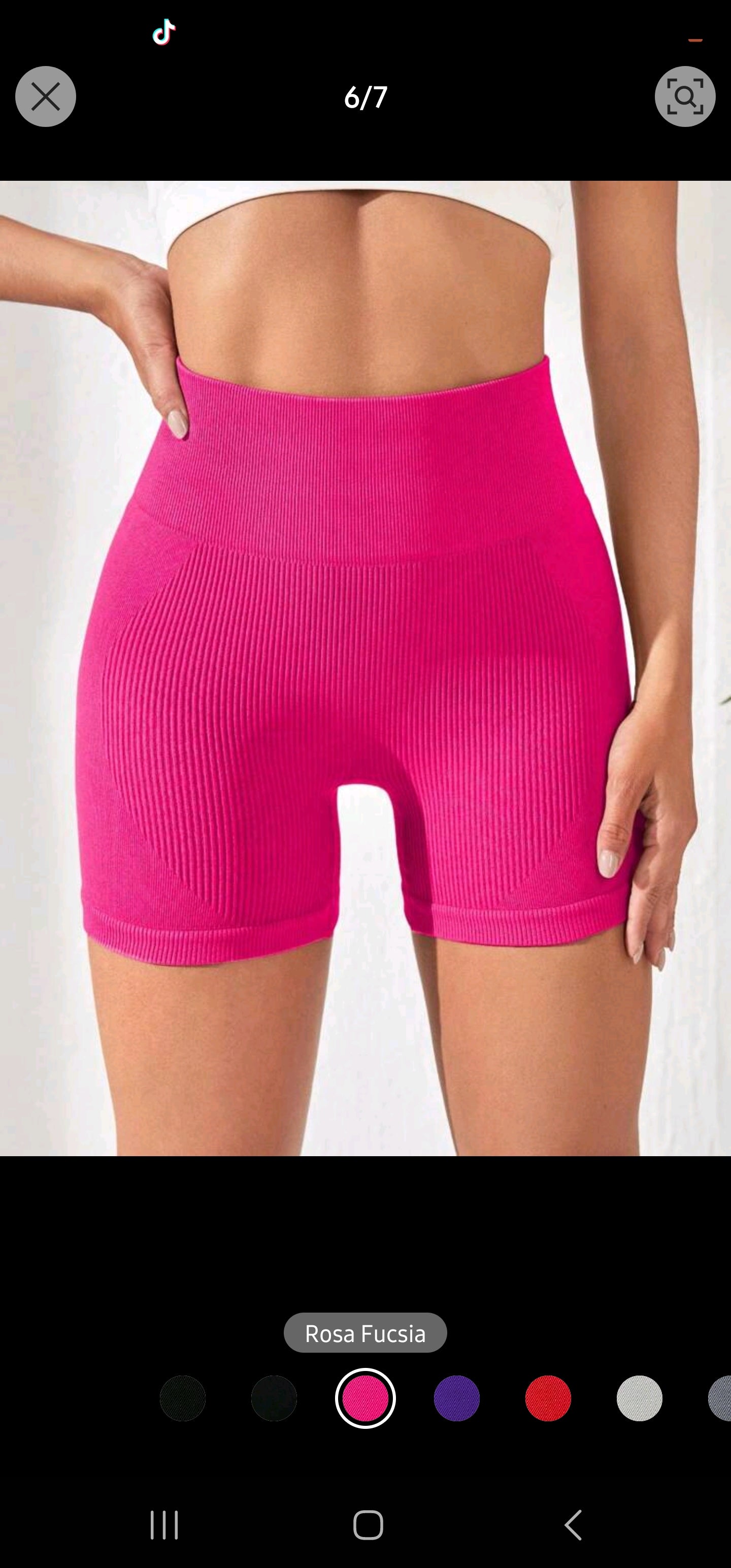 Short Deportivo Fucsia