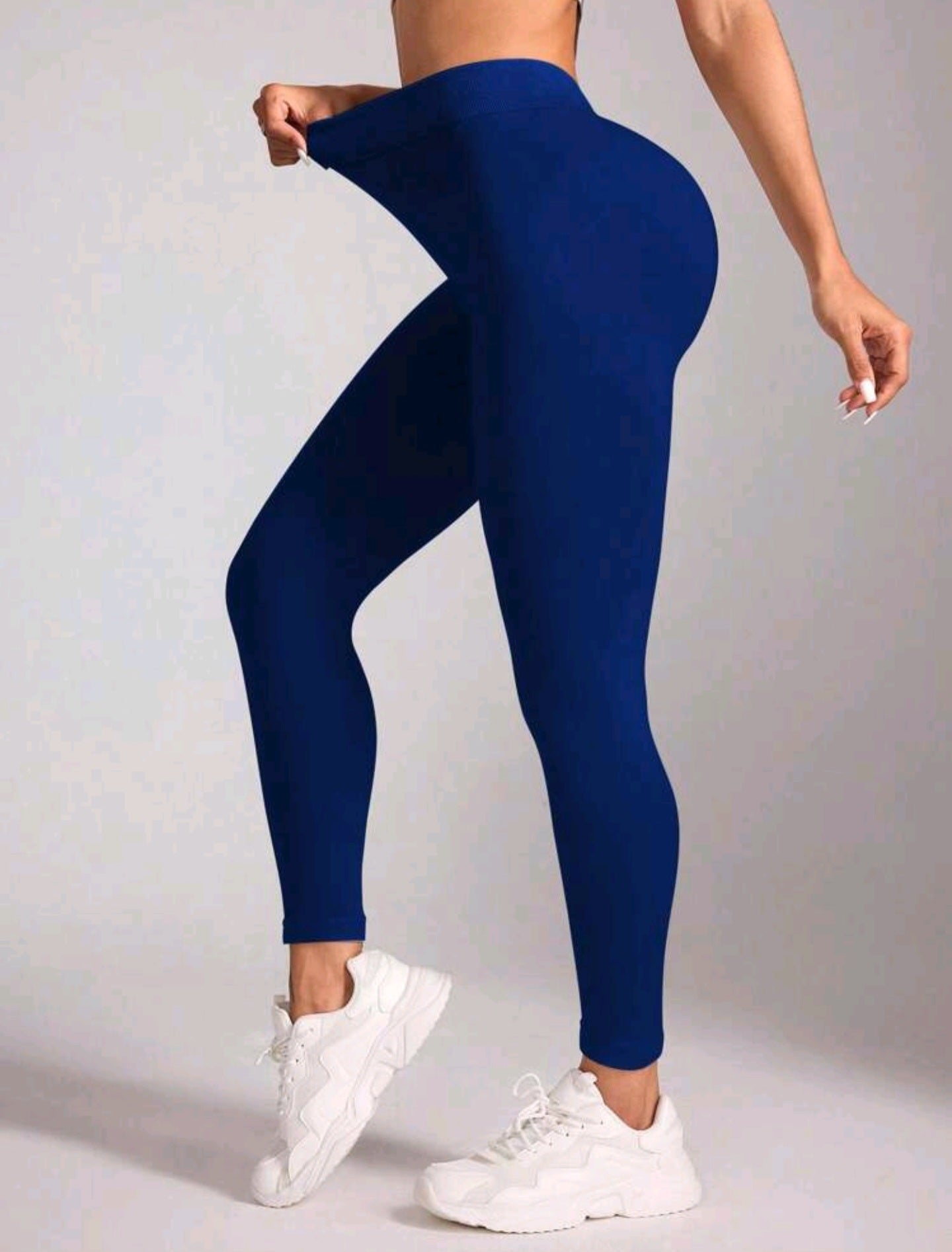 Leggings Deportivos Azul Corte V