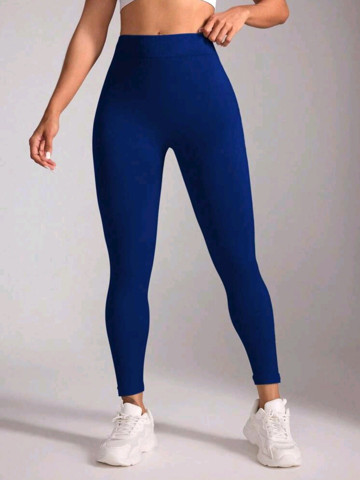 Leggings Deportivos Azul Corte V