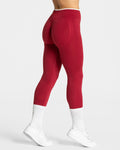 Orbit Leggings Sculpt- Crimson