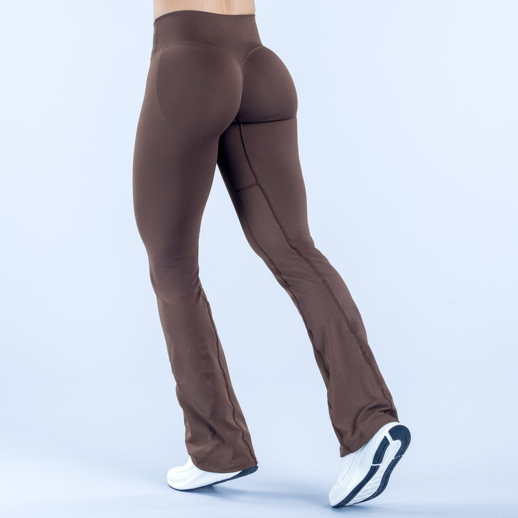 ELEVATE Flare Leggings- Cocoa Fit