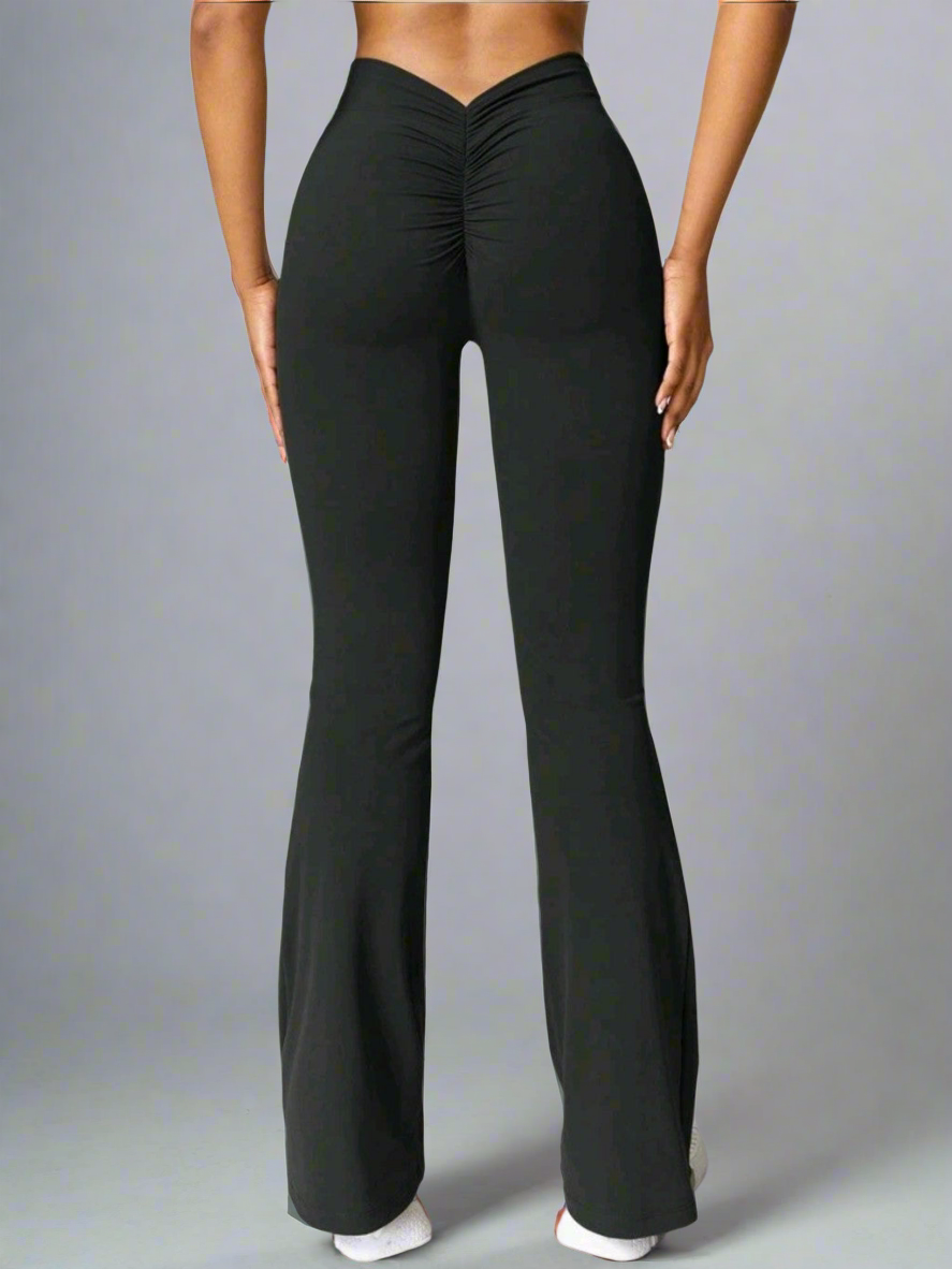 Leggings Acampanadas Negro Corte V