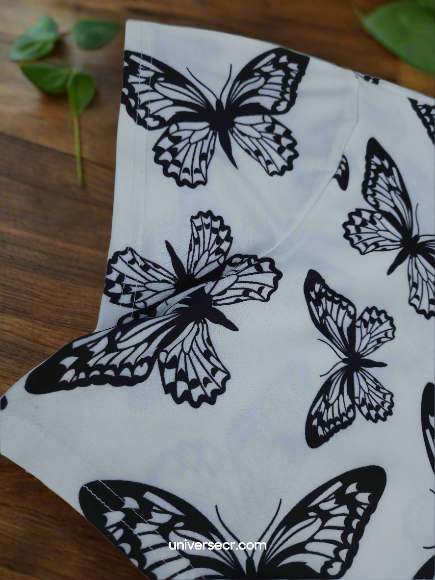 Crop Top Mariposas