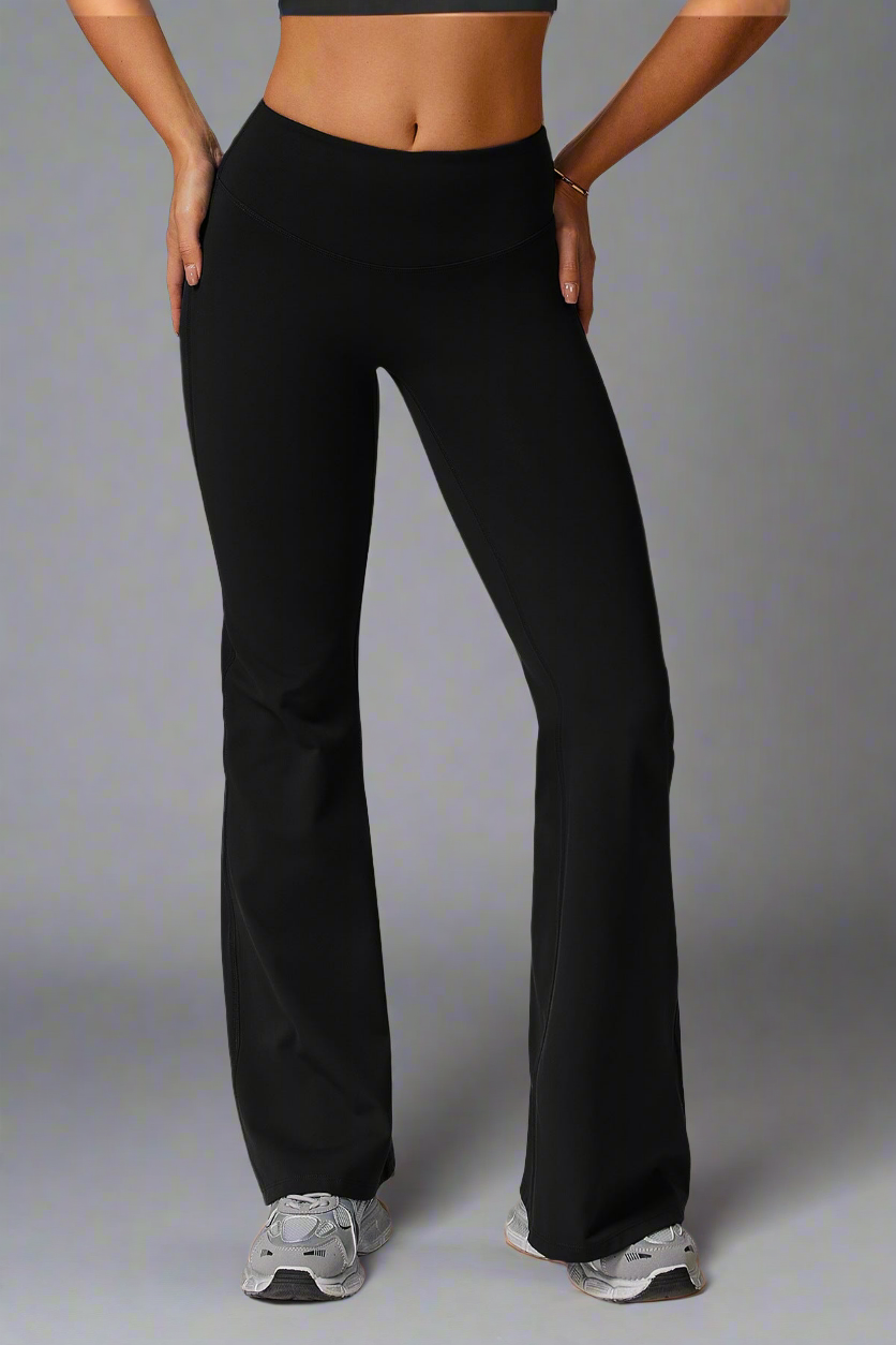 Flare Leggings Midnight Black