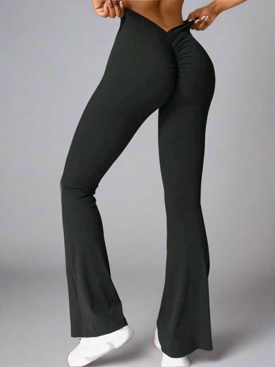 Leggings Acampanadas Negro Corte V