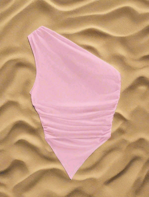 Blusa Asimetrica Rosa