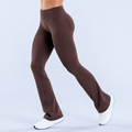 IMPACT Flare Leggings - Chocolate Brown