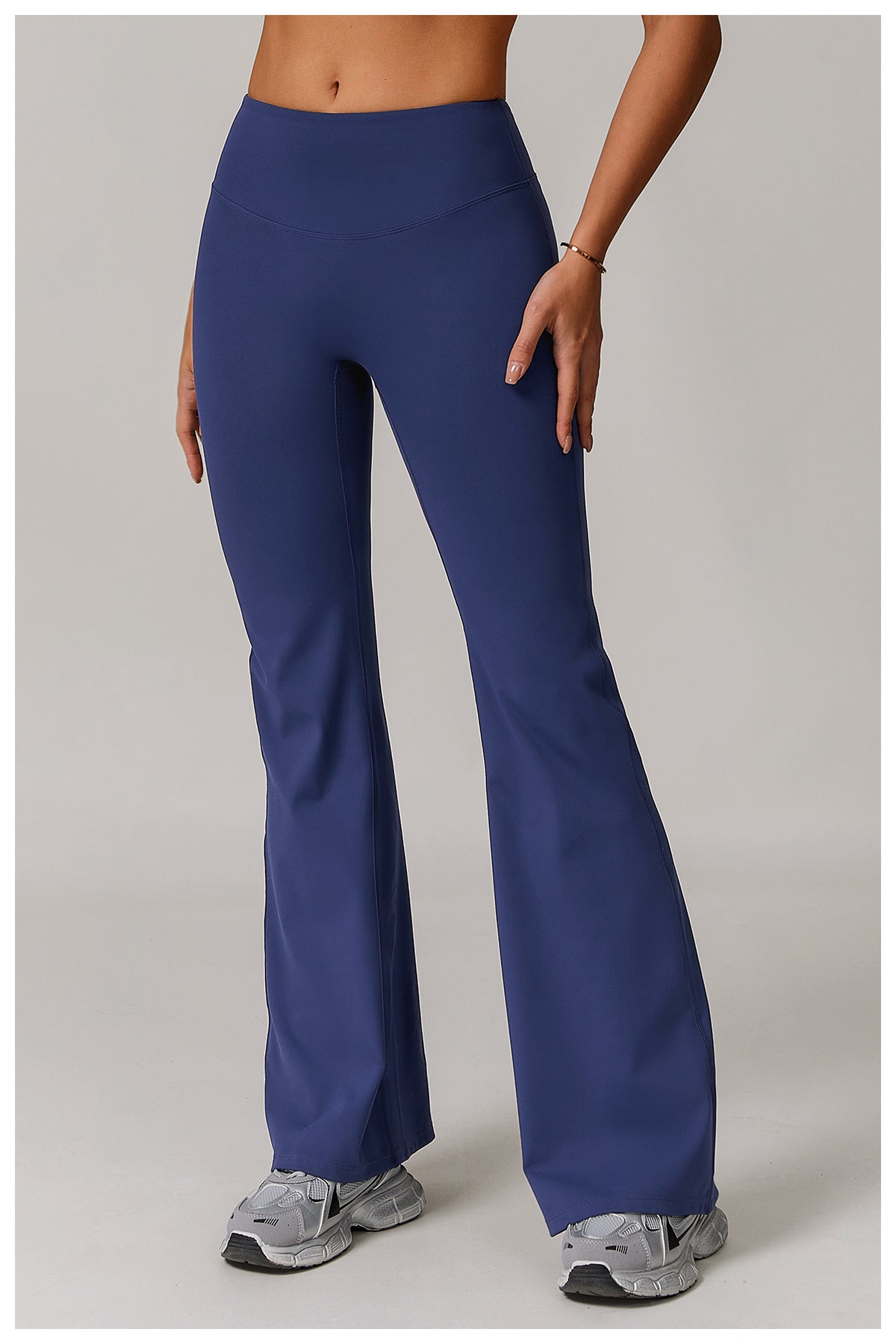 Flare Leggings Navy Blue