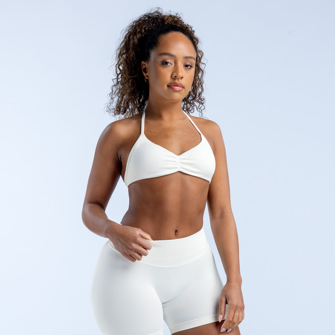 Impact Strappy Top Moon White