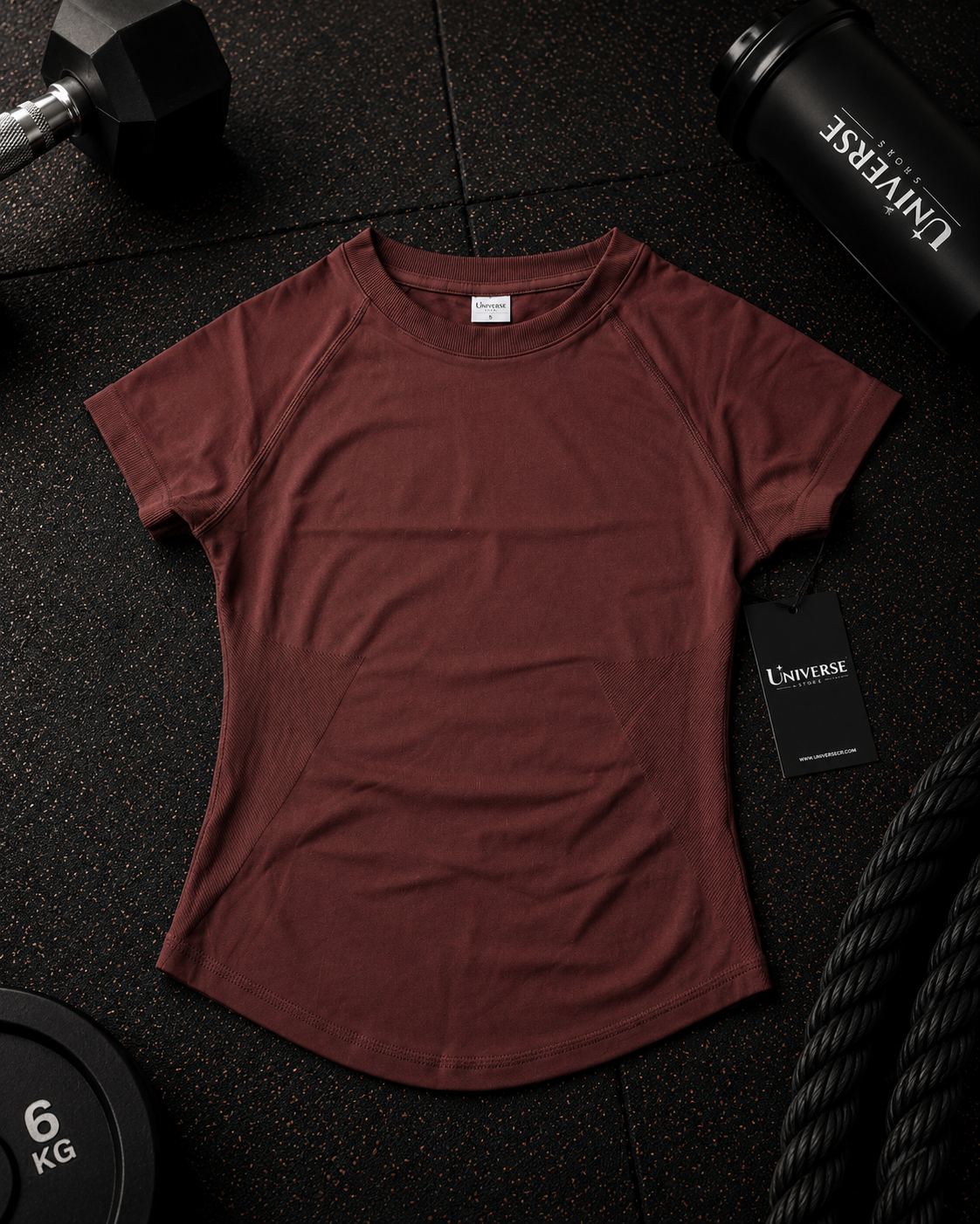 Impact T-shirt - Chocolate Brown