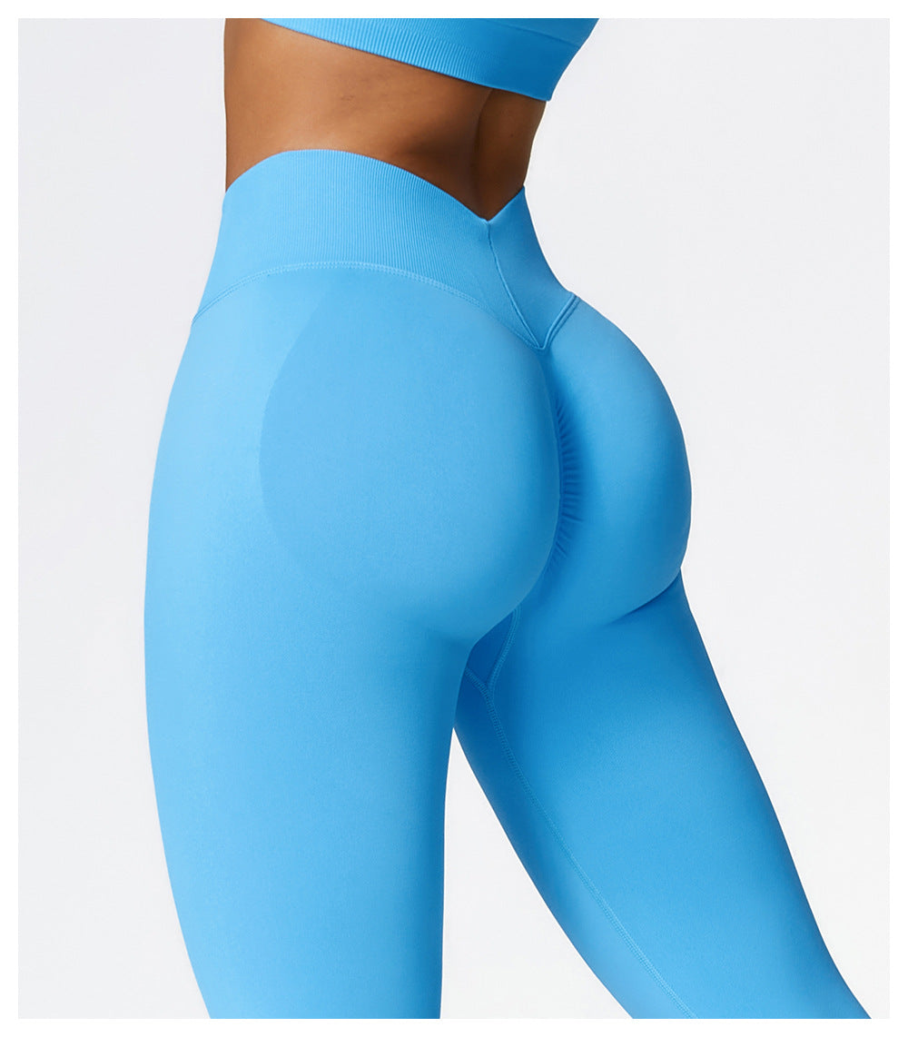 V-Cut Leggings Stellar Sky Blue