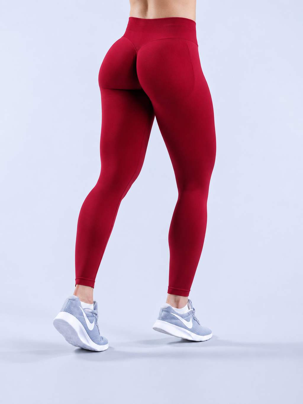 Impact Leggings- Scarlett Red