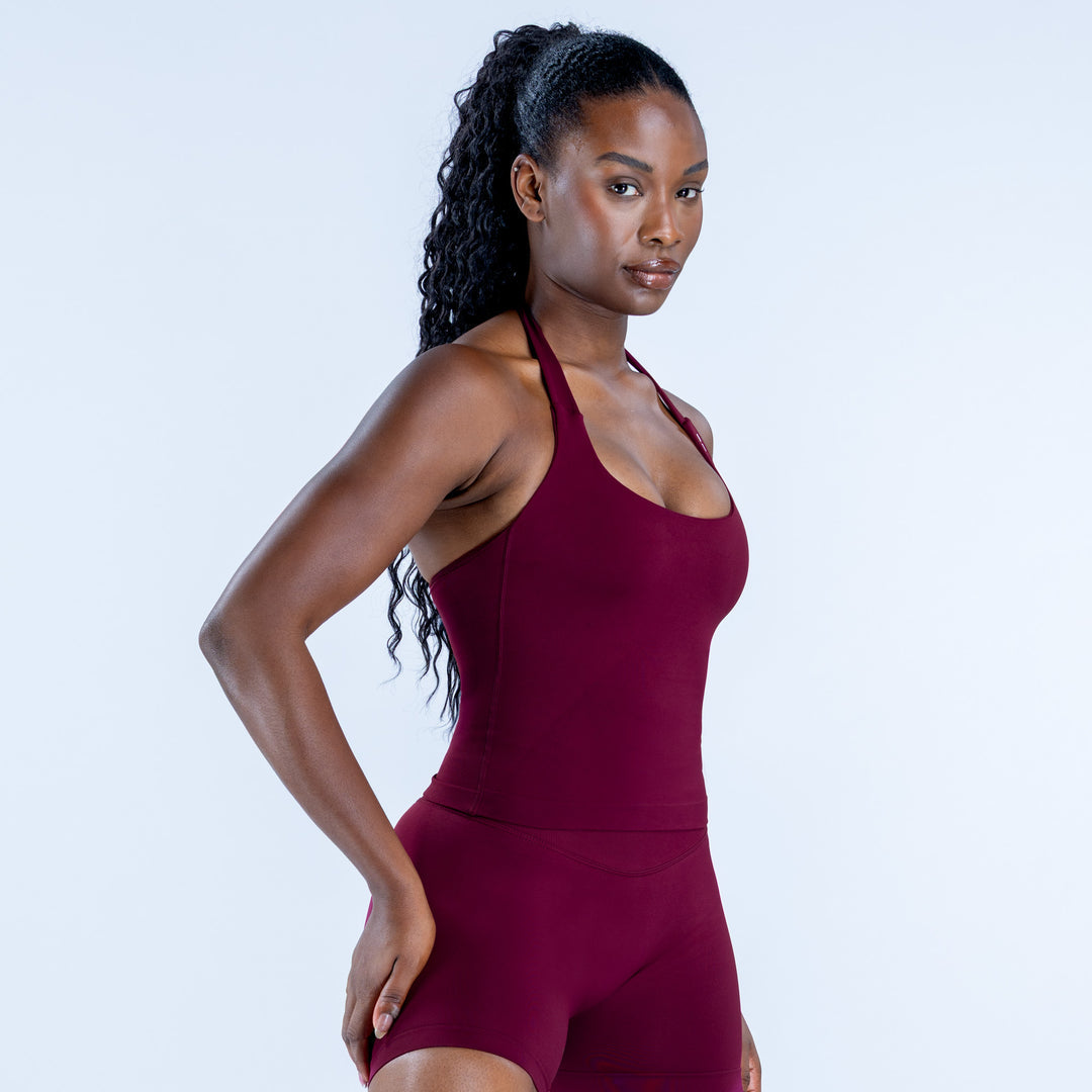 IMPACT Top Halter - Cherry