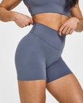 Eclipse Short- Steel Blue  (Sin Scrunch)