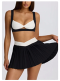 Orbit - Tennis Skort- Midnight Black