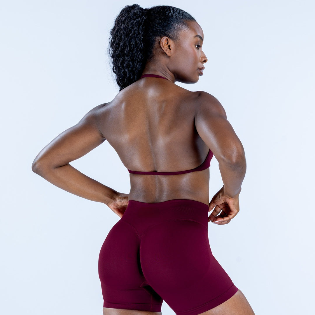 Impact Strappy Top - Cherry