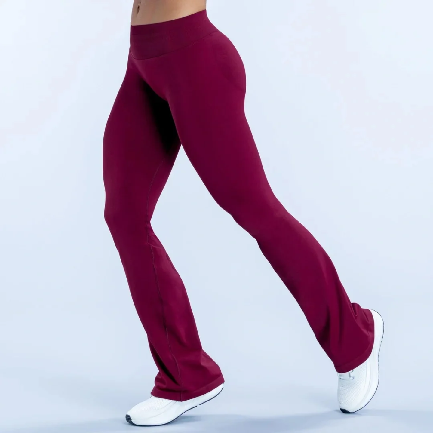 IMPACT Flare Leggings - Cherry