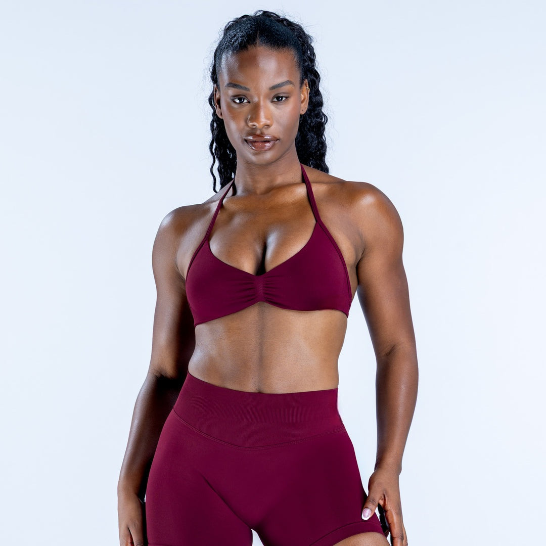 Impact Strappy Top - Cherry