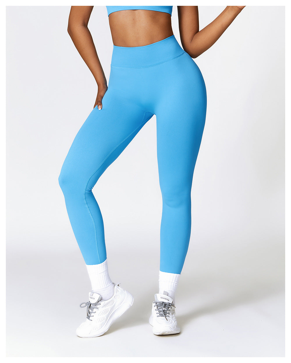 V-Cut Leggings Stellar Sky Blue