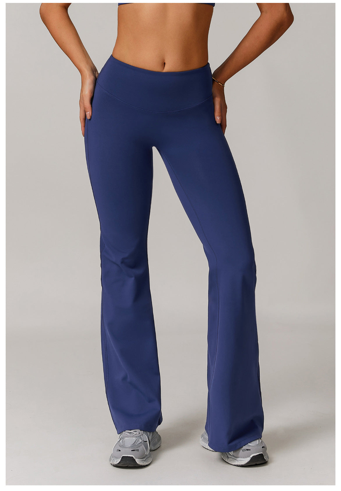 Flare Leggings Navy Blue