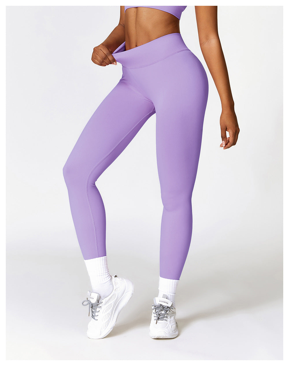 V-Cut Leggings Cosmic Lavander