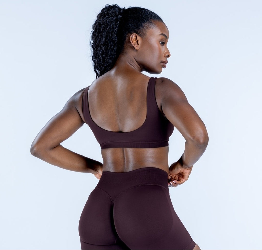 IMPACT Sport Bra - Chocolate Brown