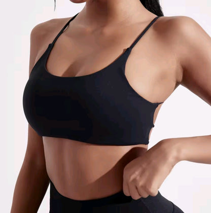 Top Sujetador Negro