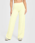 Eclipse Wide Leg Pants - Vainilla Sun  (Sin Scrunch)