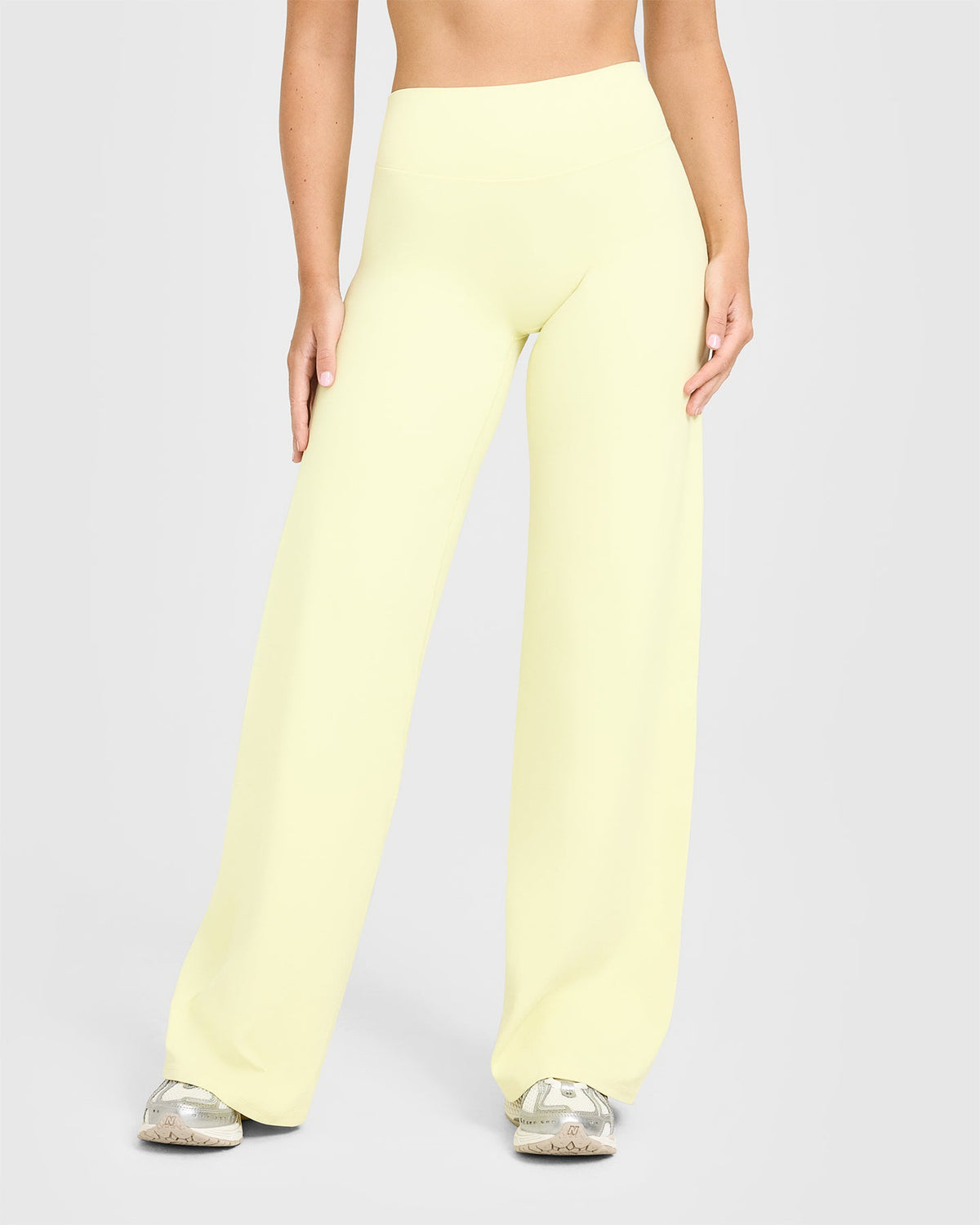 Eclipse Wide Leg Pants - Vainilla Sun  (Sin Scrunch)