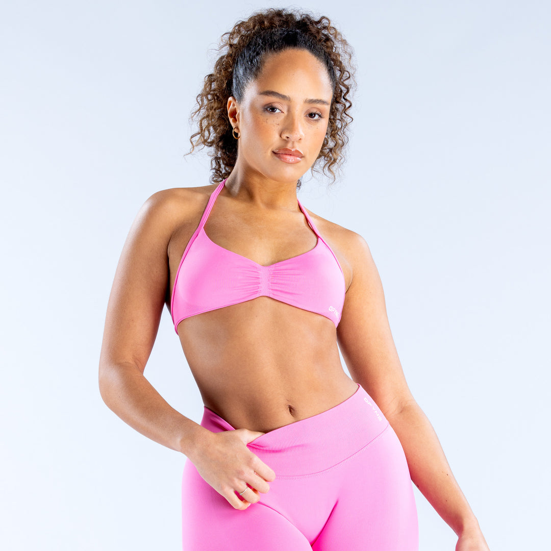 Impact Strappy Top Hot Pink