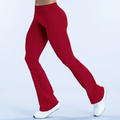 IMPACT Flare Leggings - Burgundy