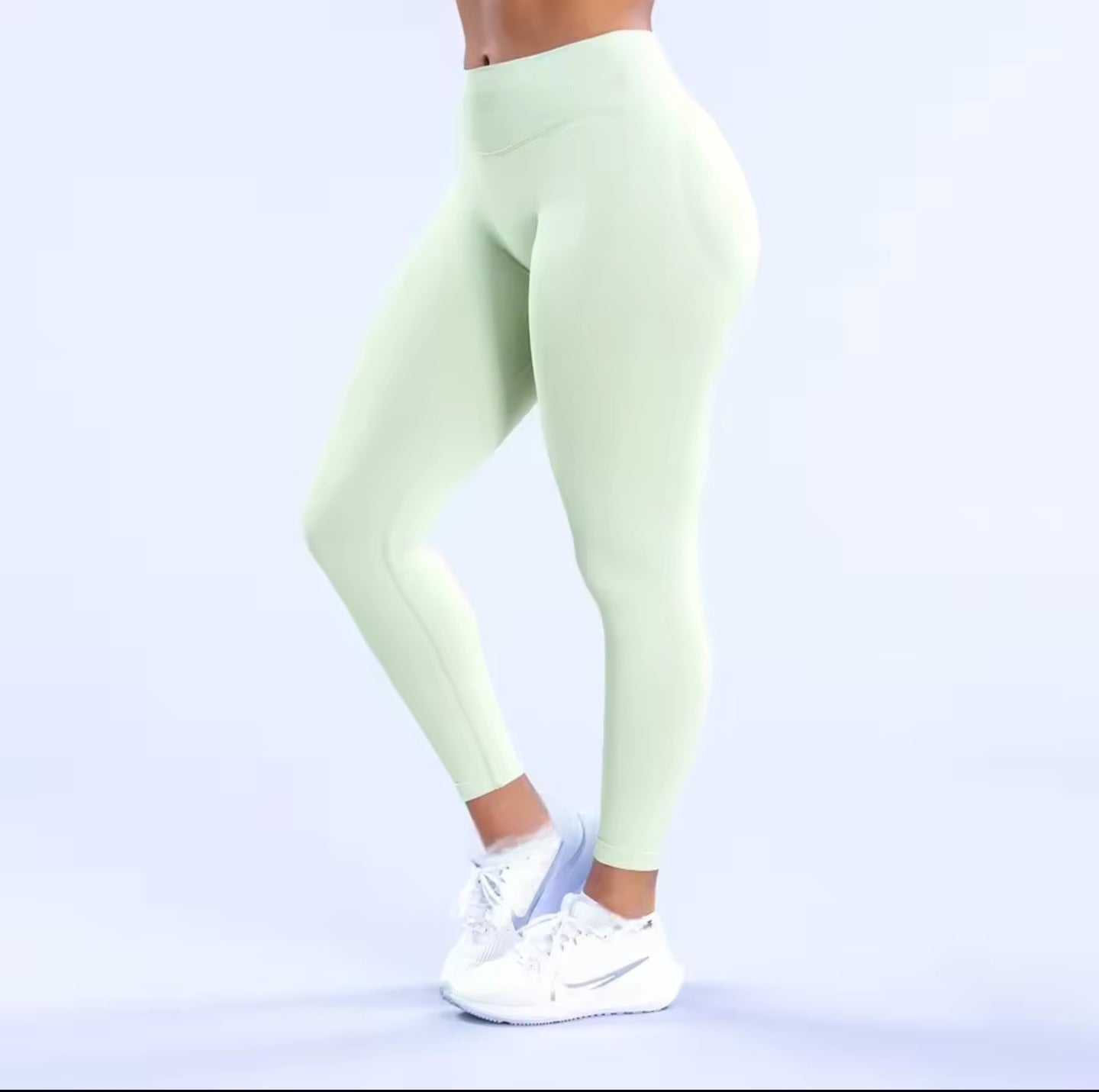 Impact Leggings- Celestial Mint