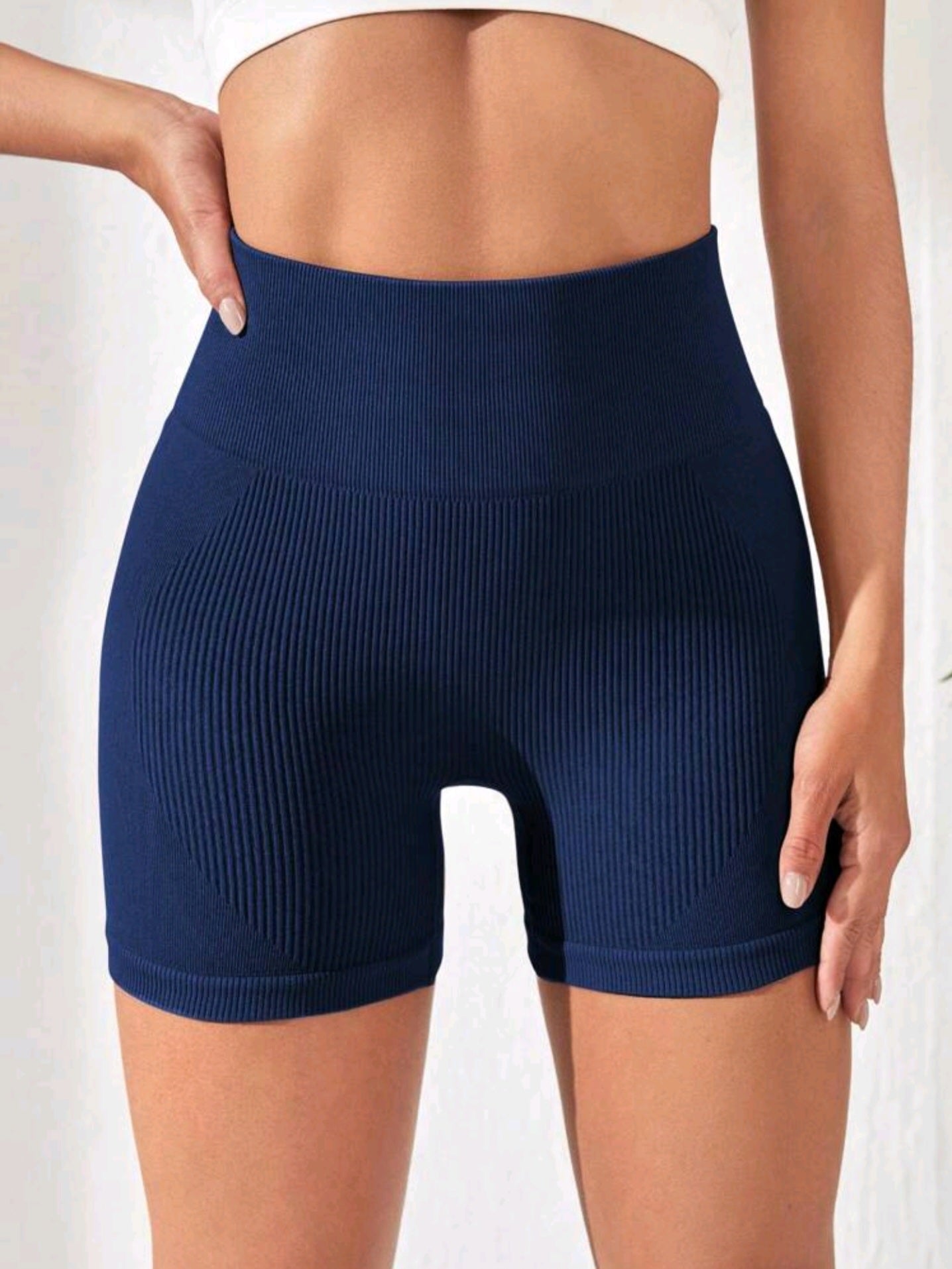 Short Deportivo Azul Marino