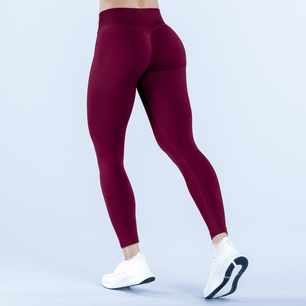 Impact Leggings - Cherry