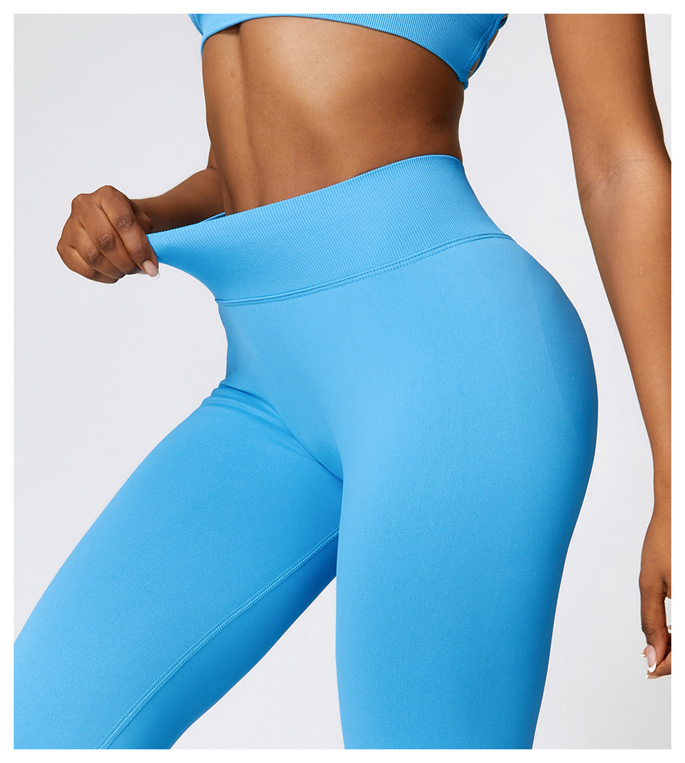 V-Cut Leggings Stellar Sky Blue