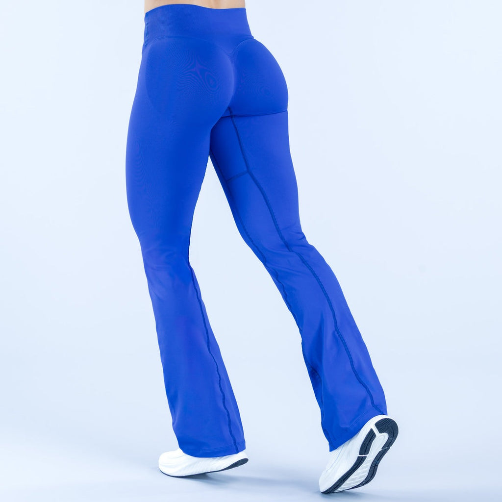 ELEVATE Flare Leggings- Electric Blue