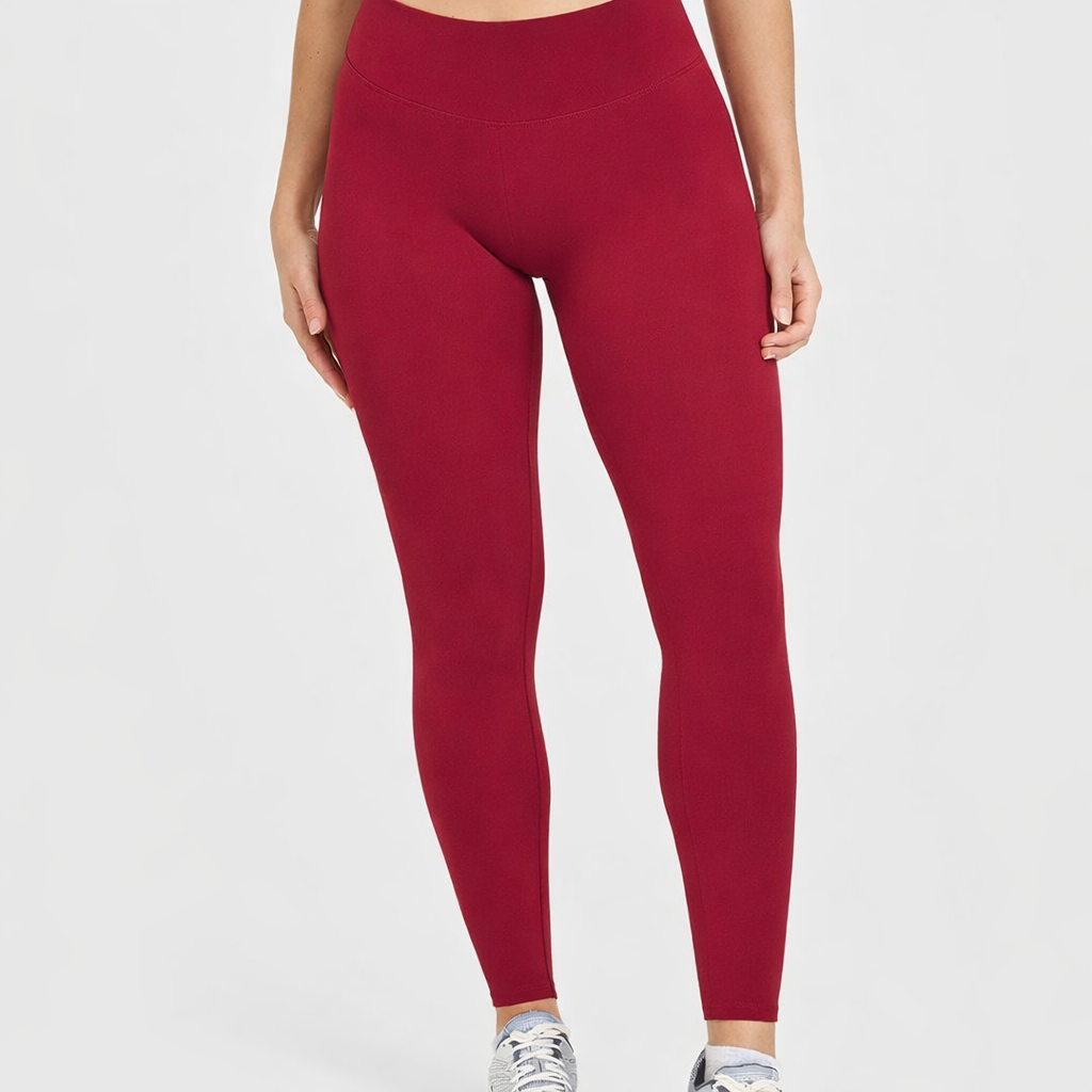 Eclipse Leggings- Crimson (Sin Scrunch)