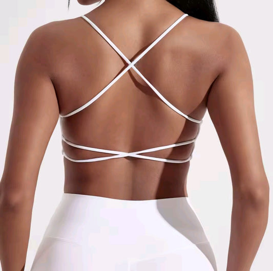 Top Sujetador Blanco