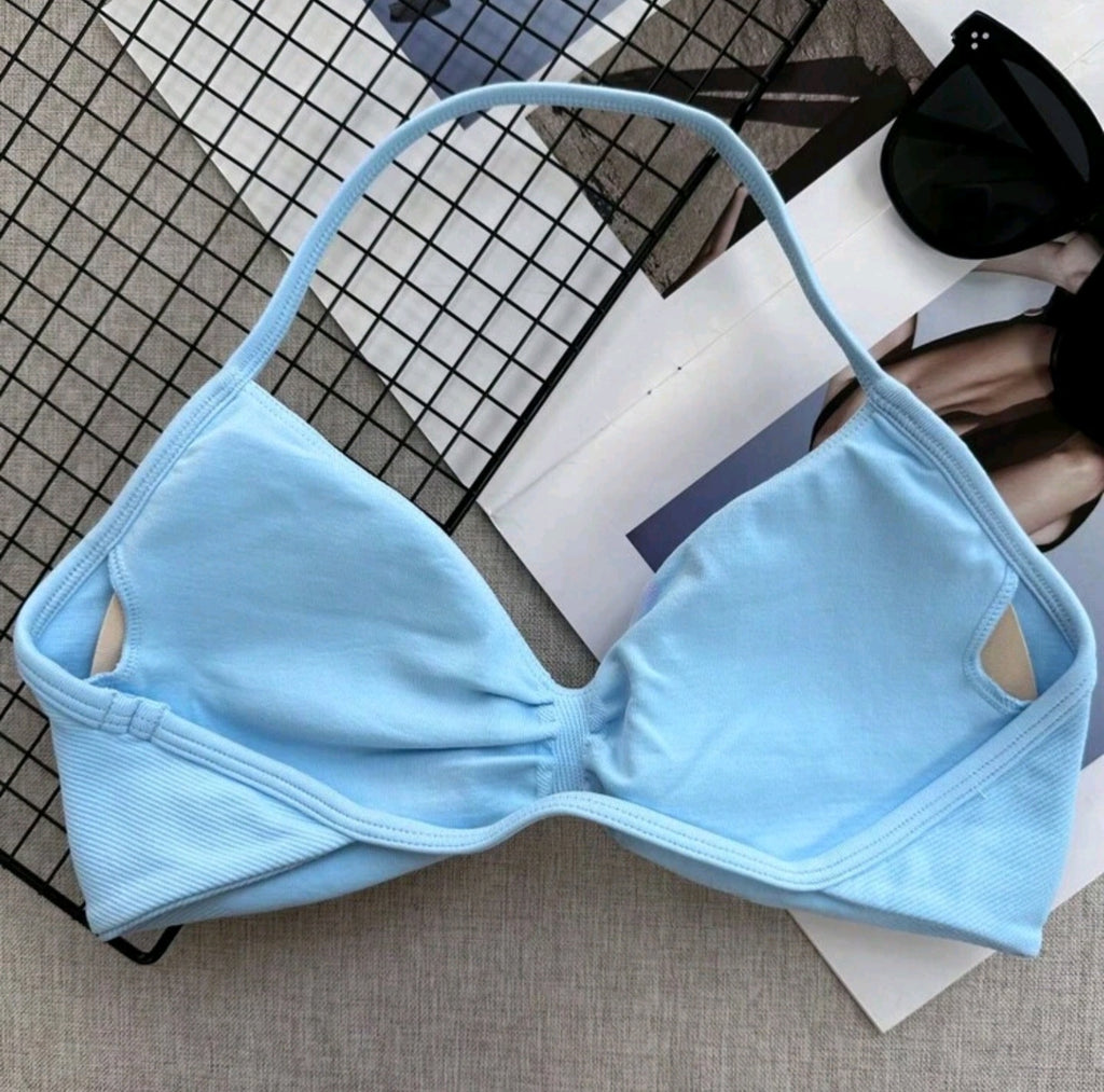 Impact Strappy Top Sky