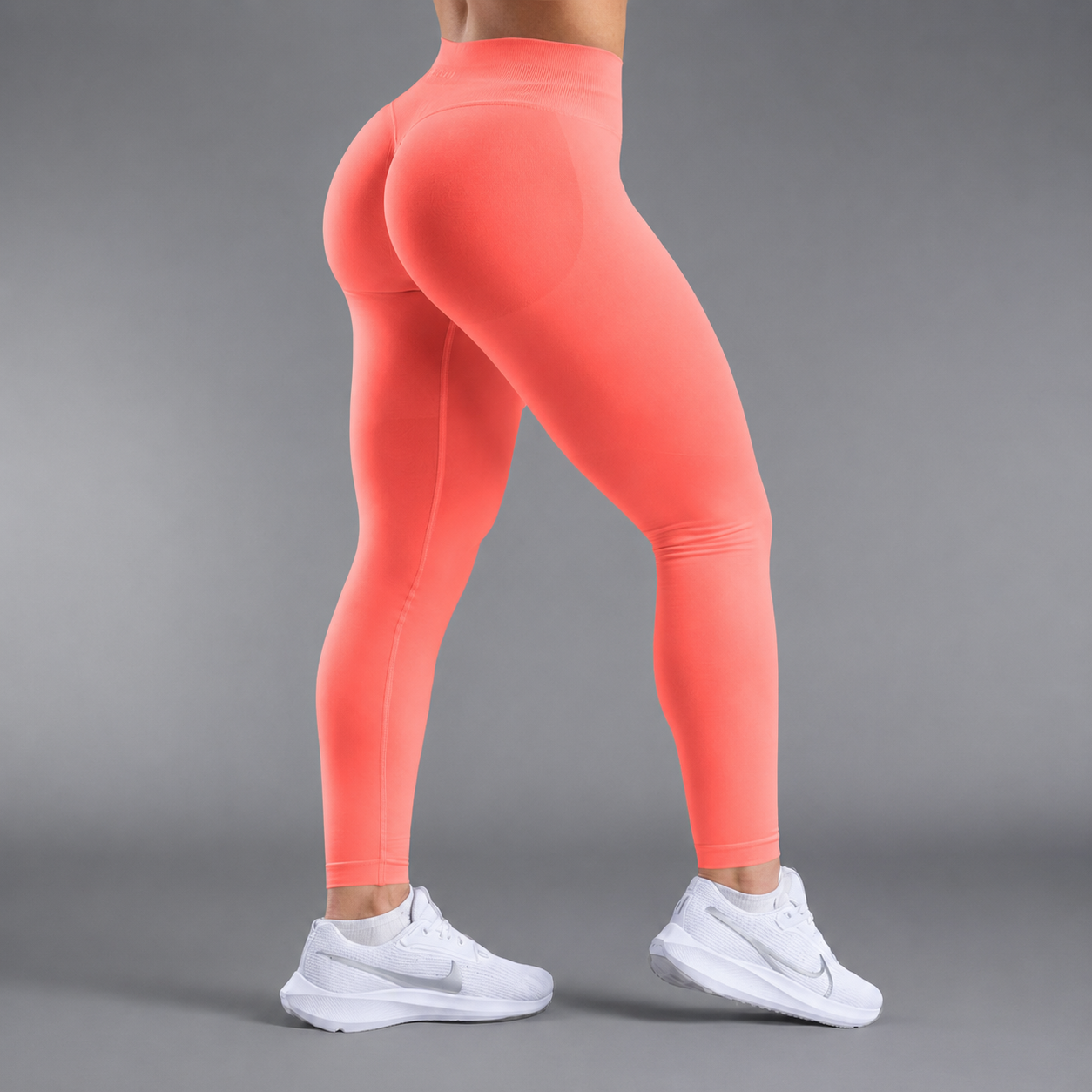 Impact Leggings - Coral Rush