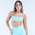 AURA Strappy Bra - Ice