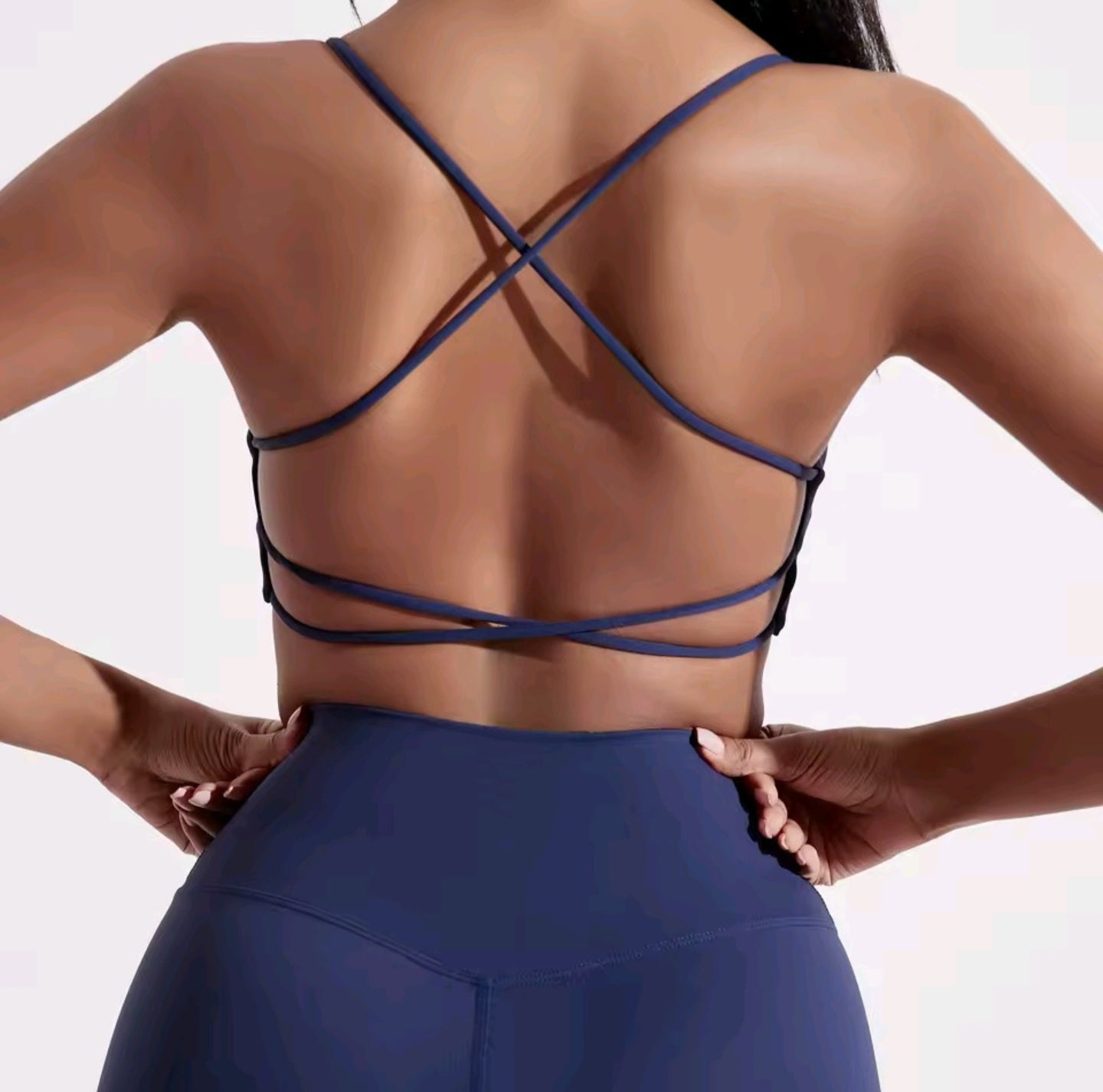 Top Sujetador Azul Marino